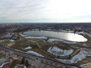 ashburton reservoir drone