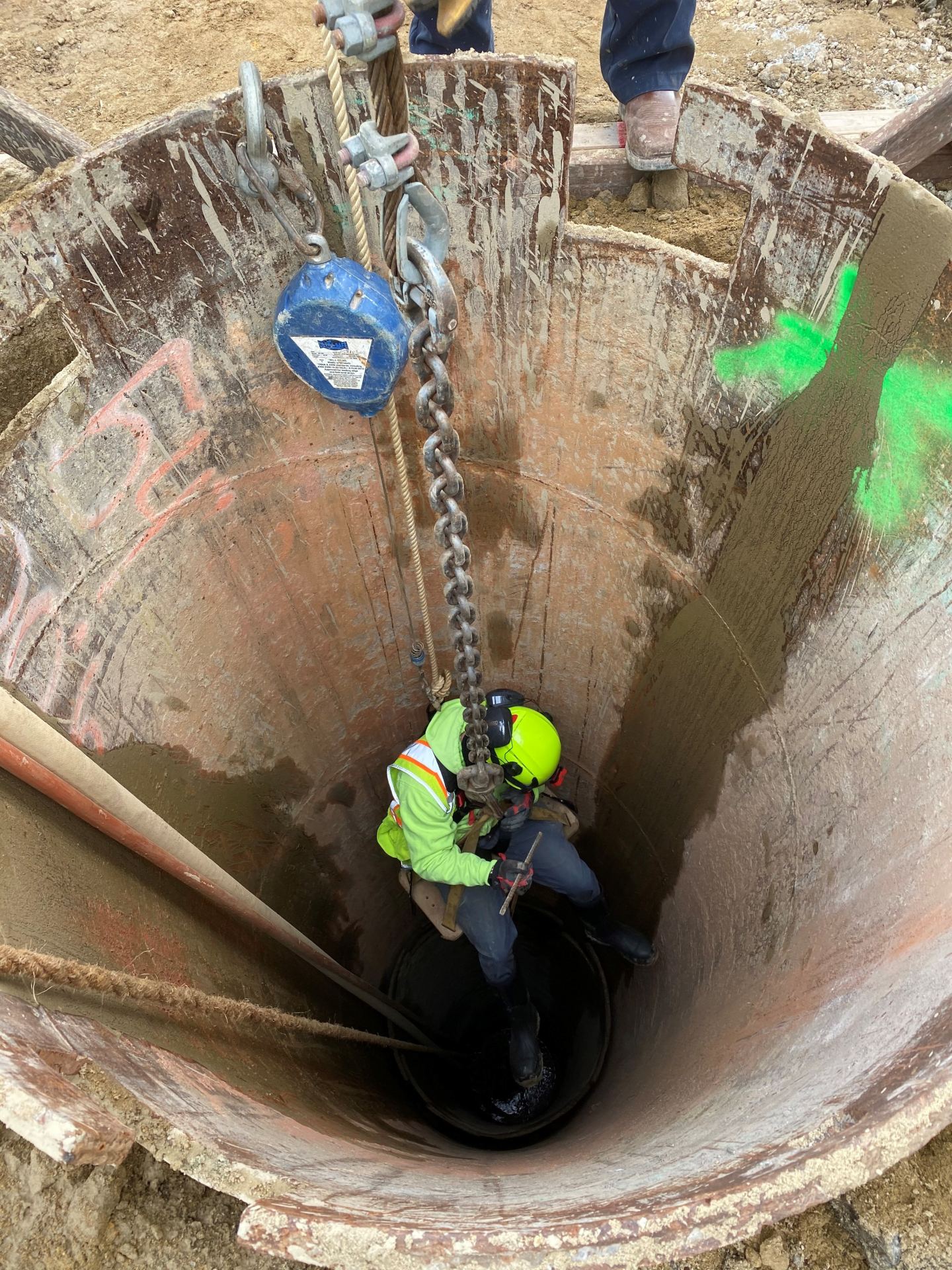 Drilled Shaft hole