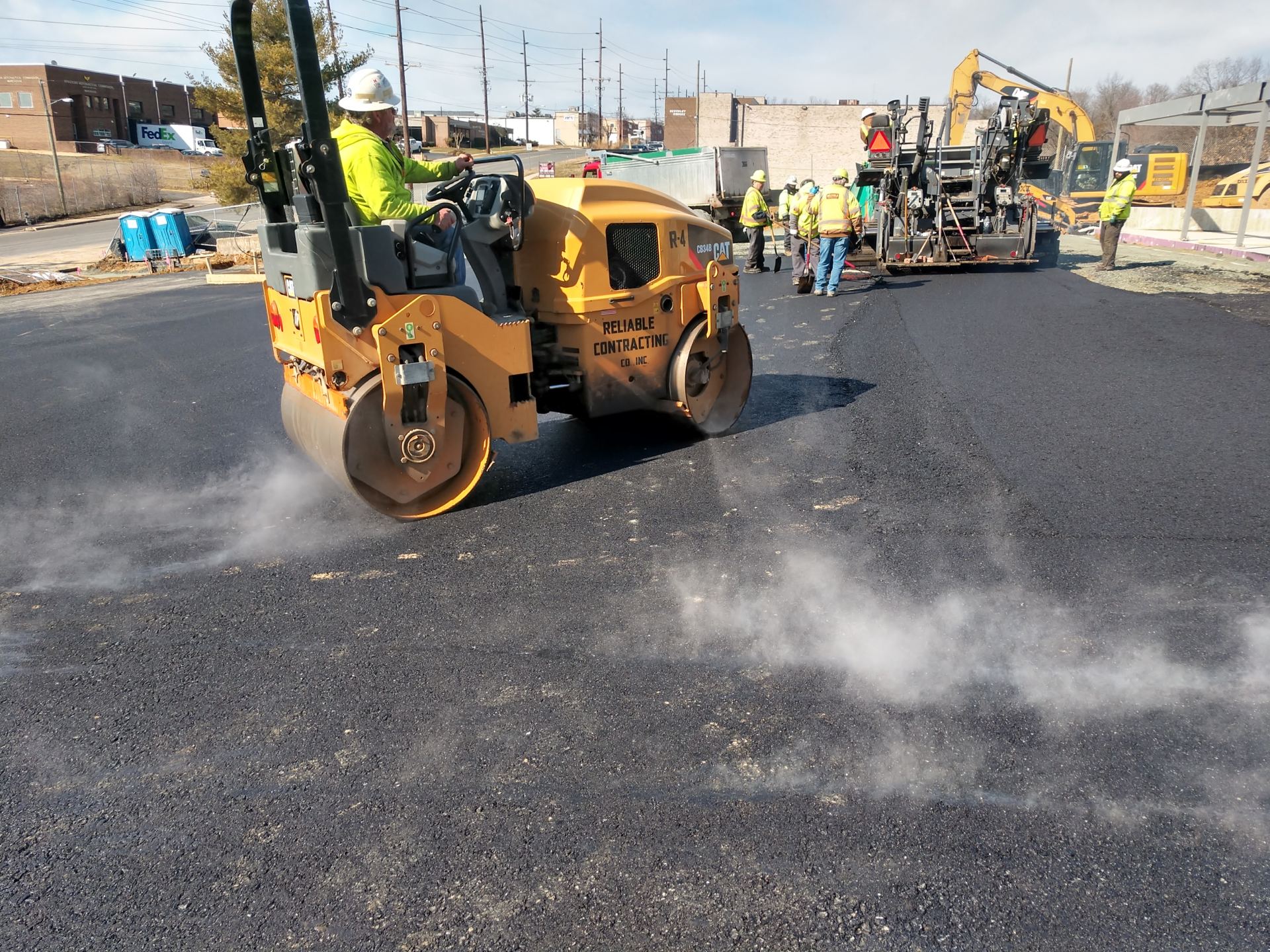 Winter Asphalt Placement